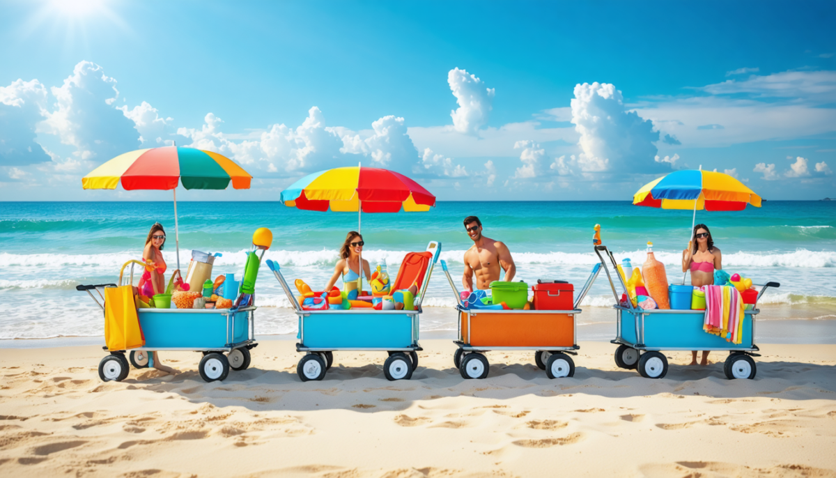 découvrez pourquoi les chariots de plage sont essentiels cet été pour transporter facilement vos affaires et profiter pleinement de vos journées au bord de l'eau.