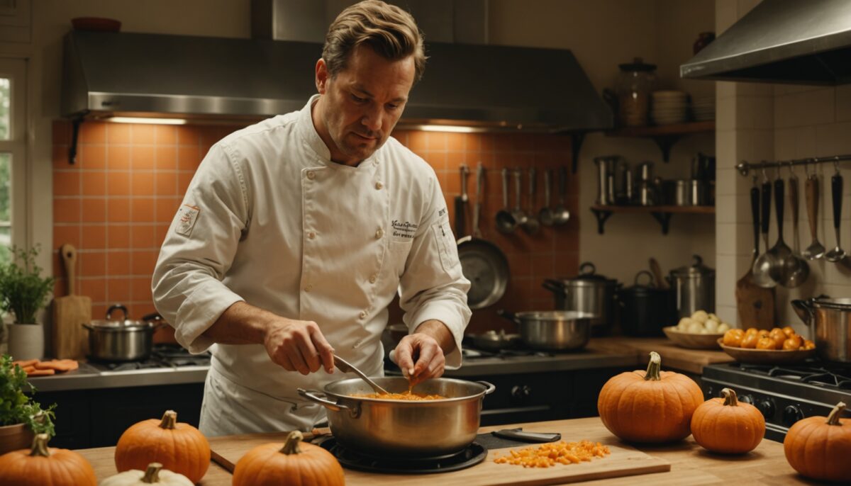 Velouté de potimarron selon Philippe Etchebest : recette, astuces gourmandes et secrets anti-gaspillage du chef
