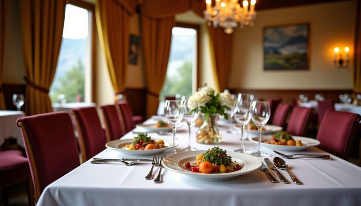 À la découverte des meilleures tables d'Embrun : guide gourmand avec un zoom spécial sur l'Hôtel Les Peupliers