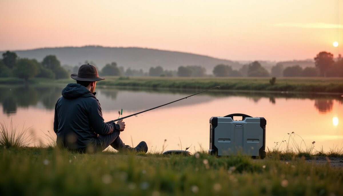 Pêche silencieuse à la carpe : le Jackery Explorer 2000 Plus, votre allié portable pour une énergie durable sur les rives de Normandie