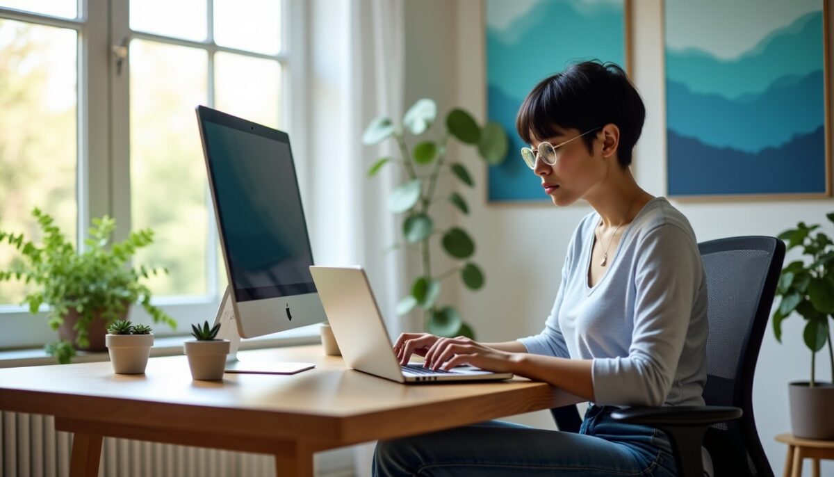 Télétravail optimal : allier confort et sérénité grâce à une ergonomie repensée chez soi
